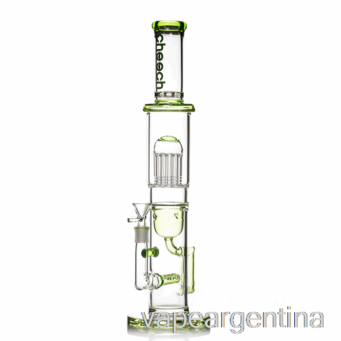 Reciclador De árboles De Vidrio Cheech Big Rig Bong Vape Verde Descartable